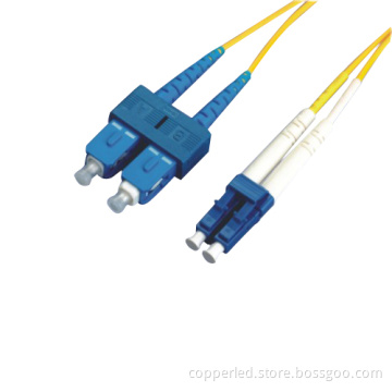 Sc-LC Sm Duplex Fiber Optic Patch Cord